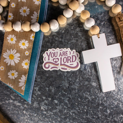 You are Lord | 3"x1.9" Sticker