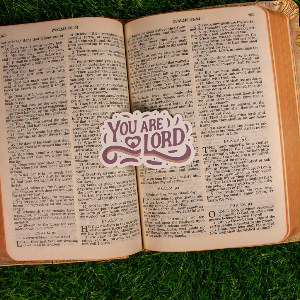 You are Lord | 3"x1.9" Sticker