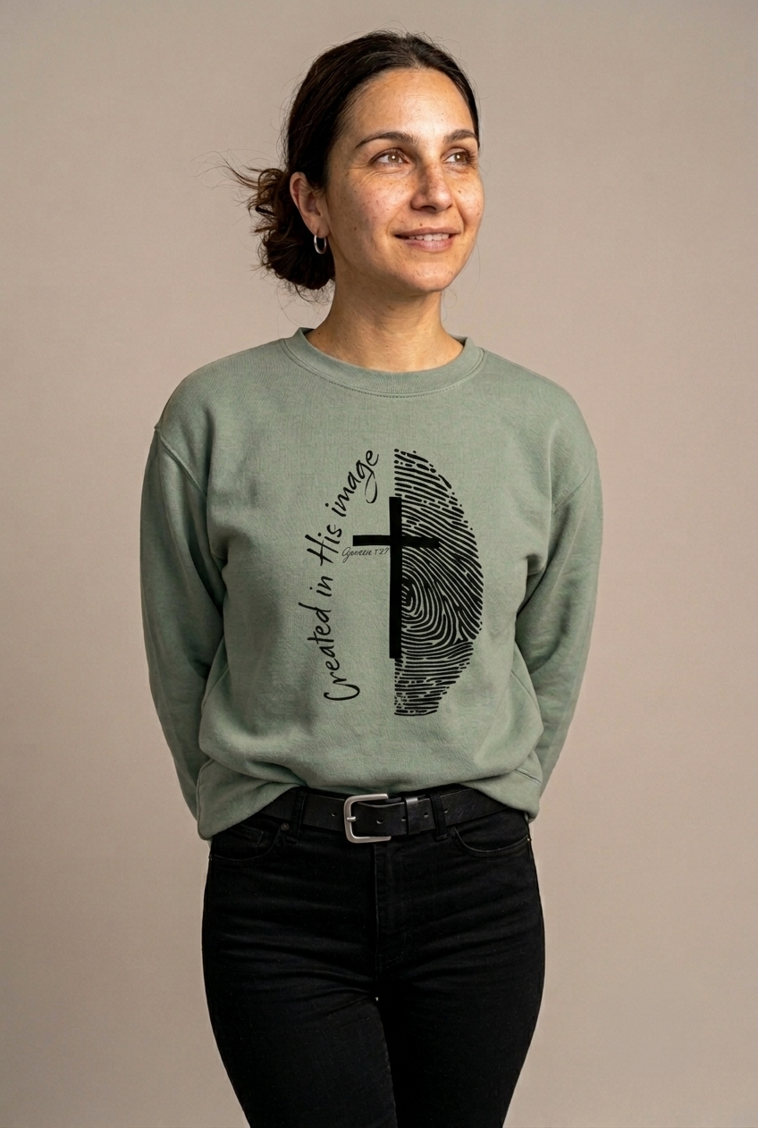Created in His Image Crewneck