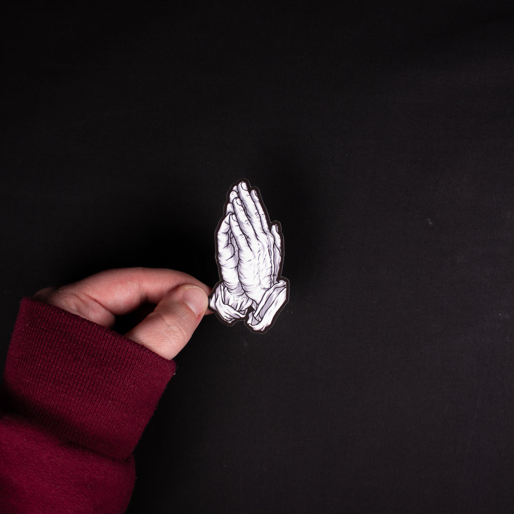 Prayer Hands Sticker