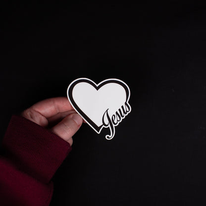 Jesus Heart | 3"x3" Sticker