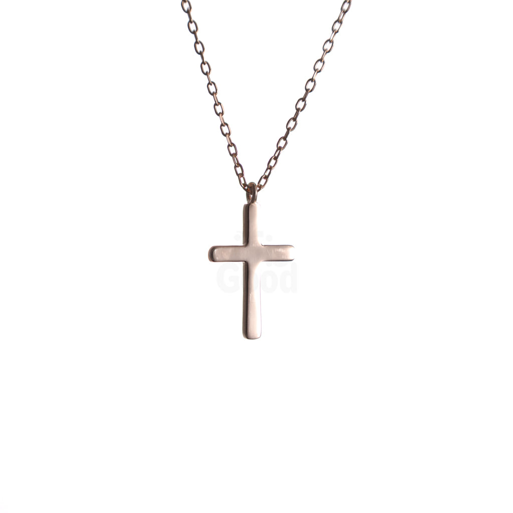 Pure Sterling Silver Cross Necklace
