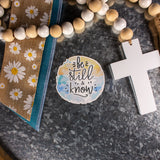 Be Still and Know Christian Sticker