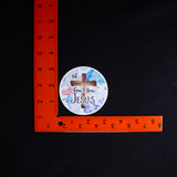 Oh How I Love Jesus Sticker