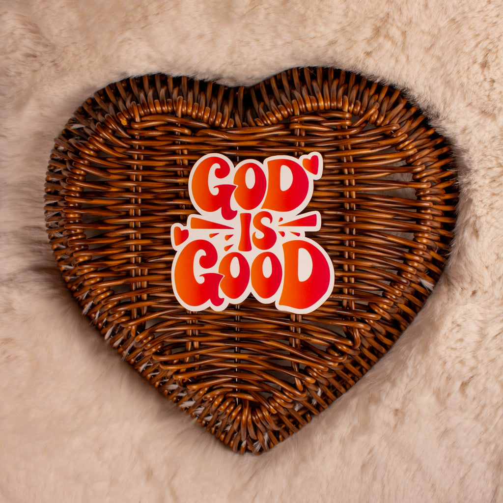 God Is Good Sticker