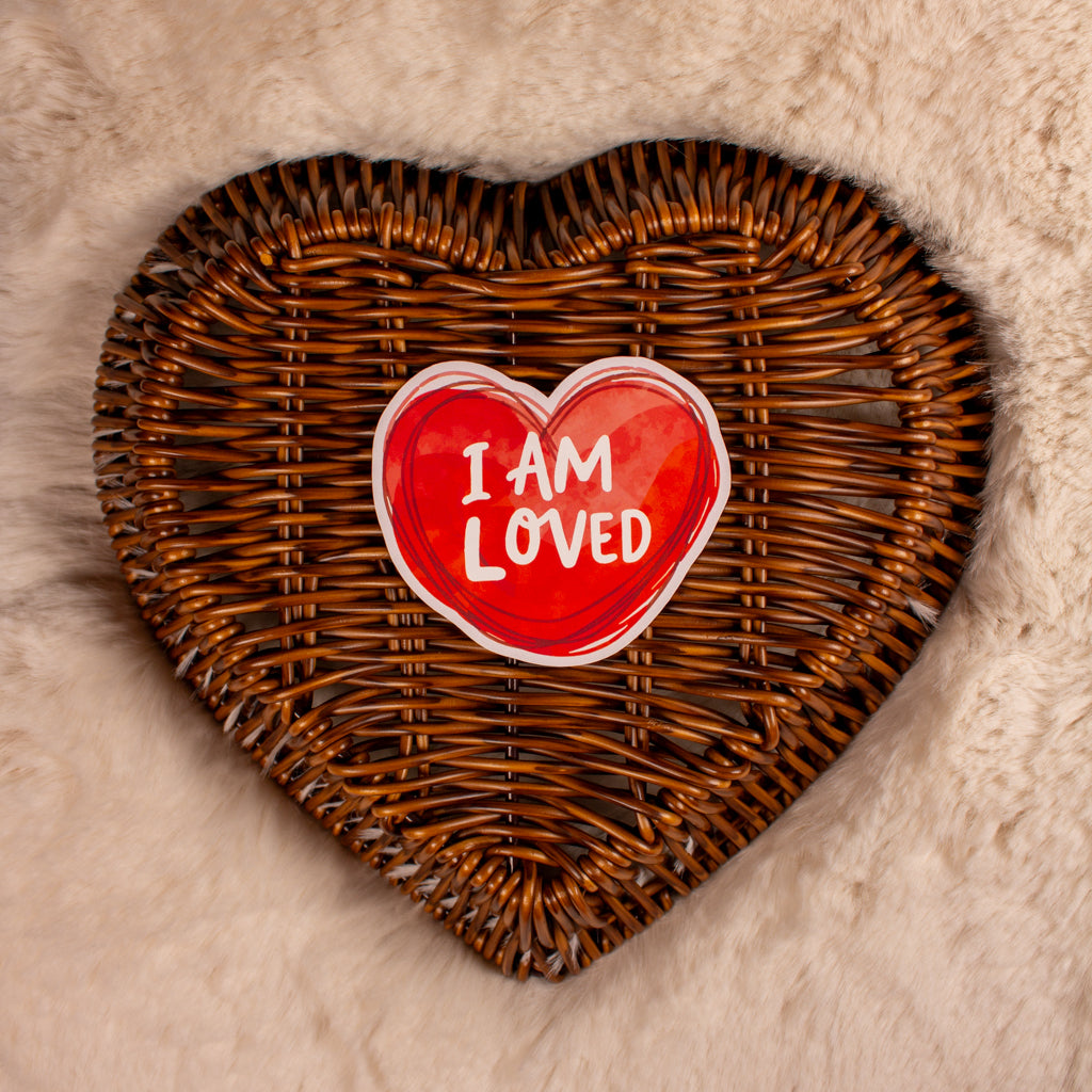 I Am Loved Sticker