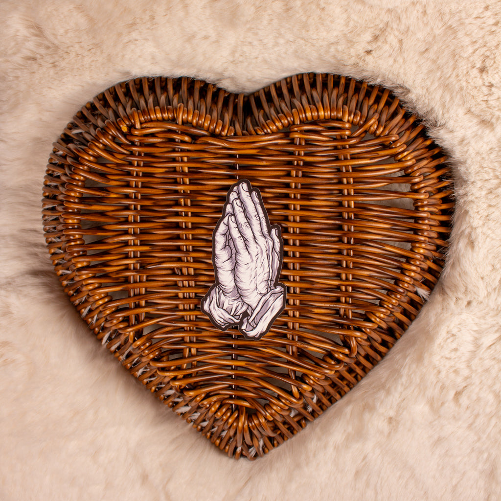 Prayer Hands Sticker