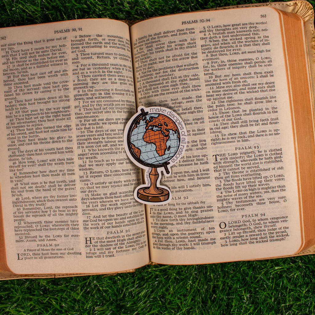 Making Disciples Stickers Make Disciples of All Nations Christian Sticker Faith Mission – It Is Good