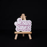 Jesus Saves Sticker