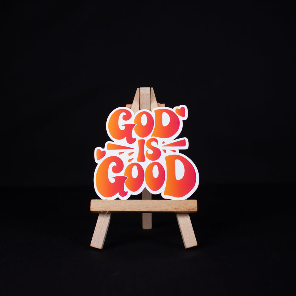 God Is Good Sticker