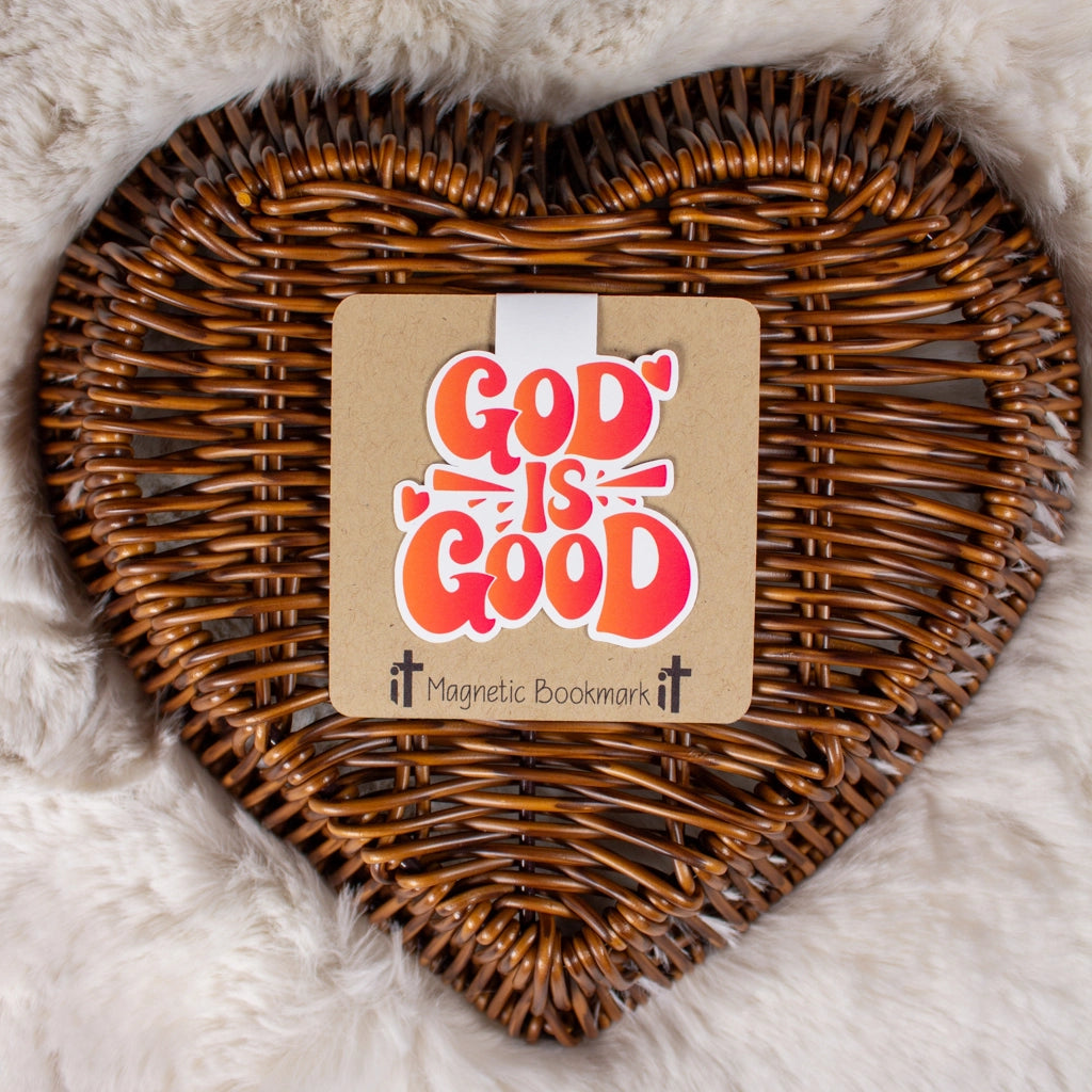 God is Good Double-sided Magnetic Bookmark