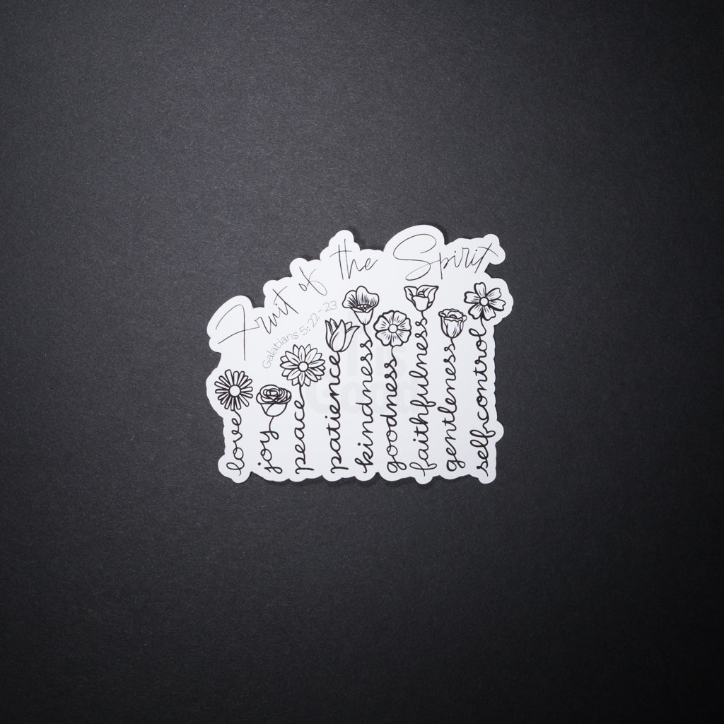 Fruit of the Spirit Floral Sticker