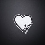 Jesus Heart Sticker