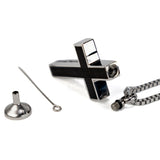 In Loving Memory Urn Cross Necklace