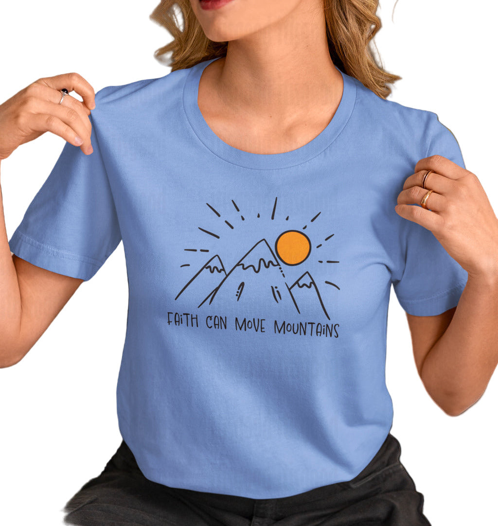 Faith Can Move Mountains Unisex Tee