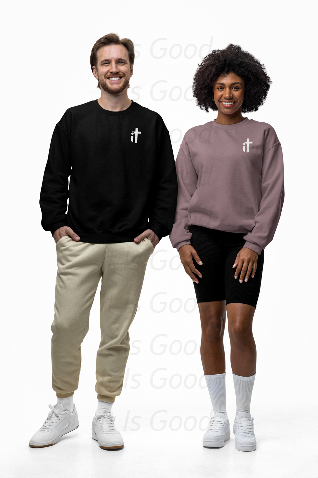 Lion and Lamb Unisex Crewneck